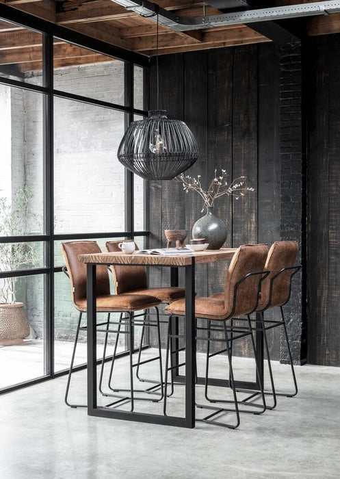 Beam Bartafel - Gerecycled Teakhout