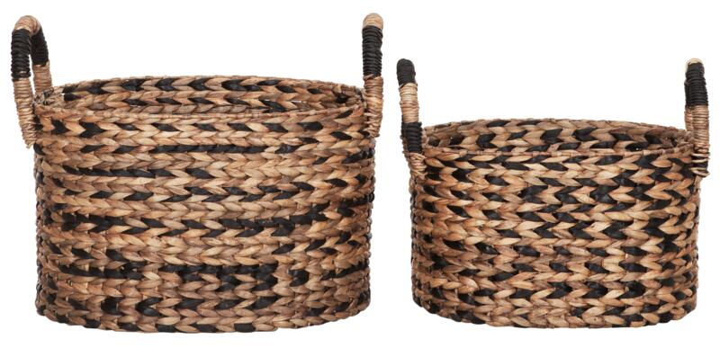 Basket MUST Living oval, set of 2