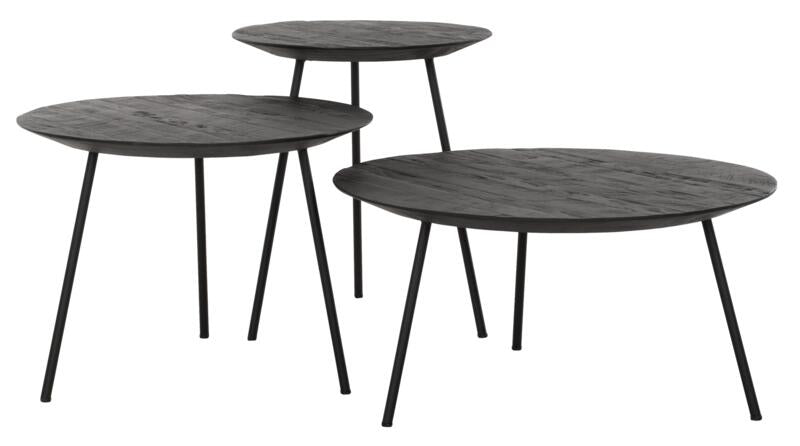 Coffee table Jupiter small BLACK