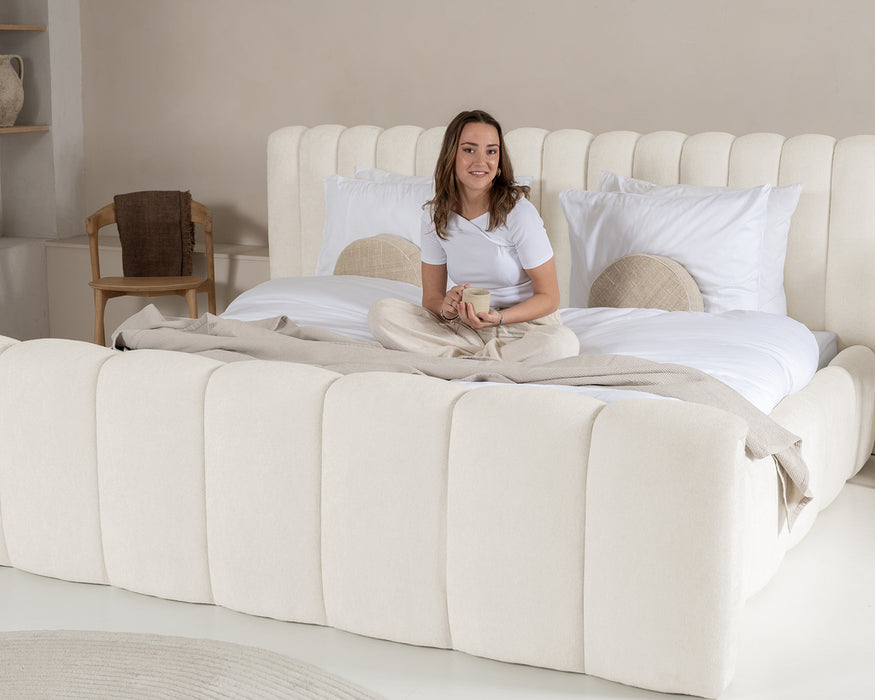 Designbed Adore Chique 180x200 Beige - Zonder Matras