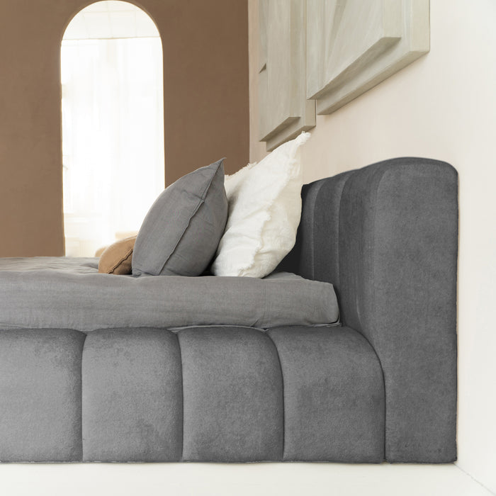 Designbed Adore Classic 160x200 Antraciet - Inclusief Matras
