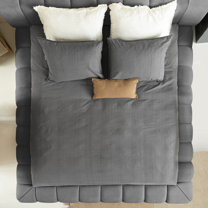 Designbed Adore Classic 160x200 Antraciet - Inclusief Matras