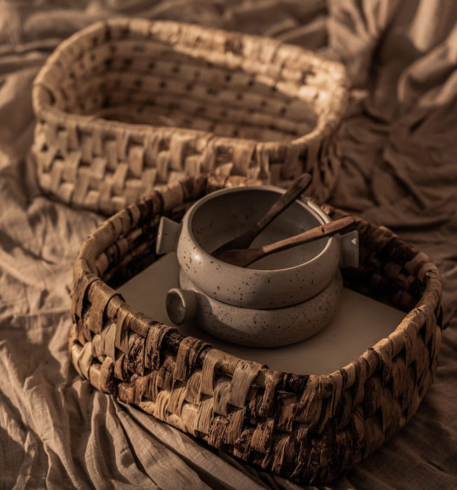 Semeru Rectangular Basket Two-Tone