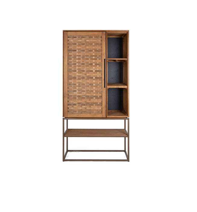 Karma Pure Cabinet 1 Door 1 Open Rack