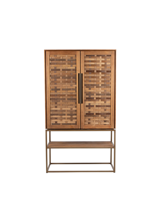 Karma Pure Cabinet 2 Doors 1 Open Rack