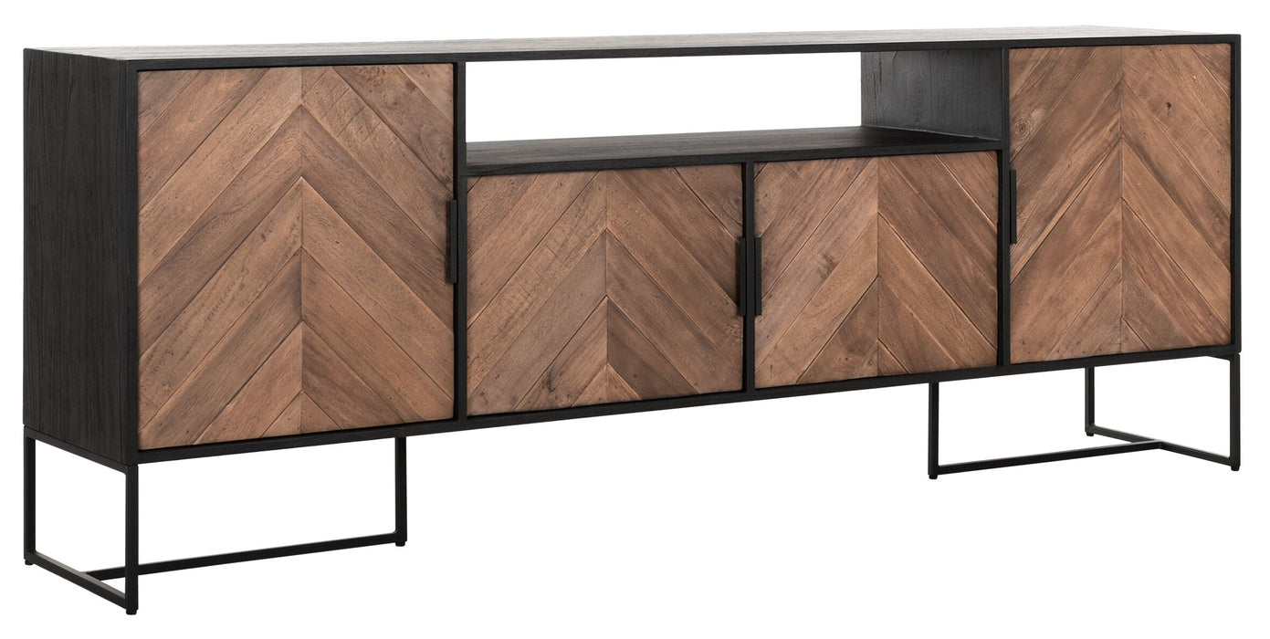 Dresser Criss Cross No.3, 4 doors, open rack