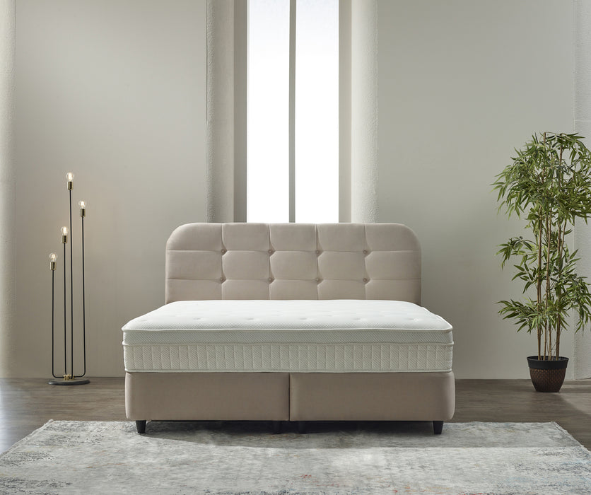 Opbergboxspring Rondo Velvet Antraciet 160x200