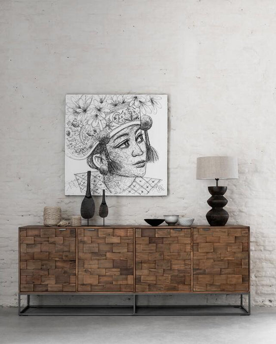Wall Art Balinese girl Kadek