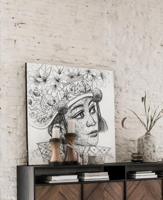 Wall Art Balinese girl Kadek