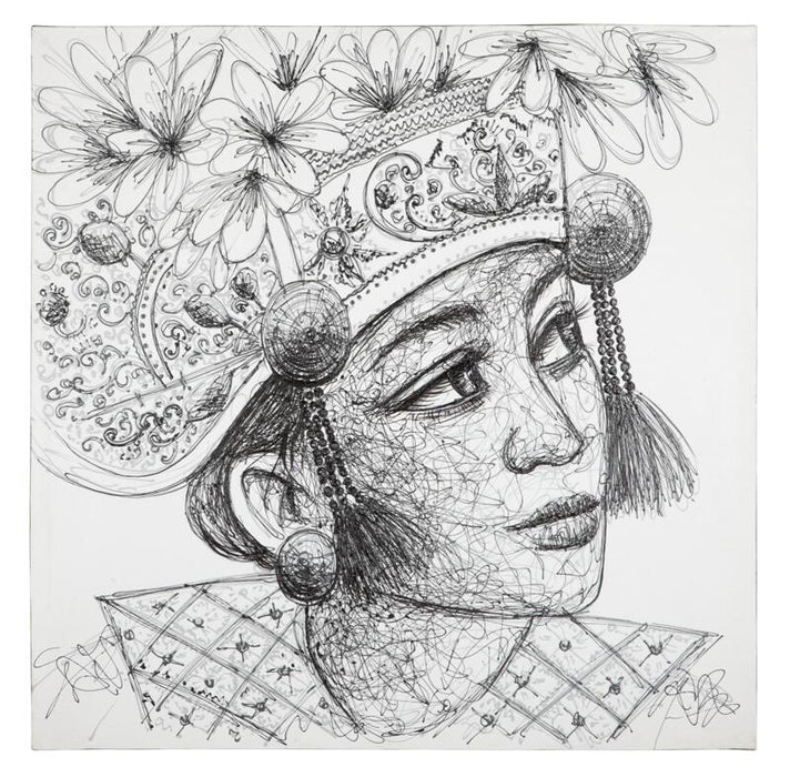 Wall Art Balinese girl Kadek