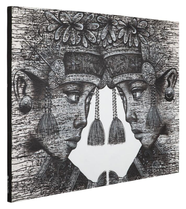 Wall Art Balinese Twins
