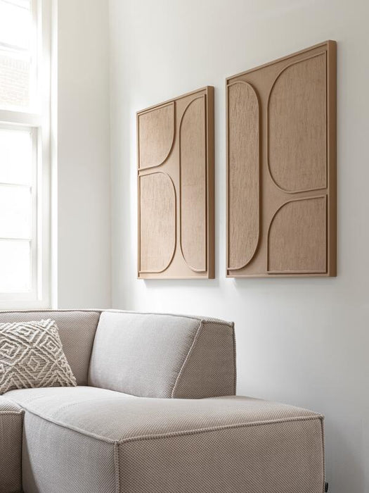 Wall Panel Lorcan Brown small